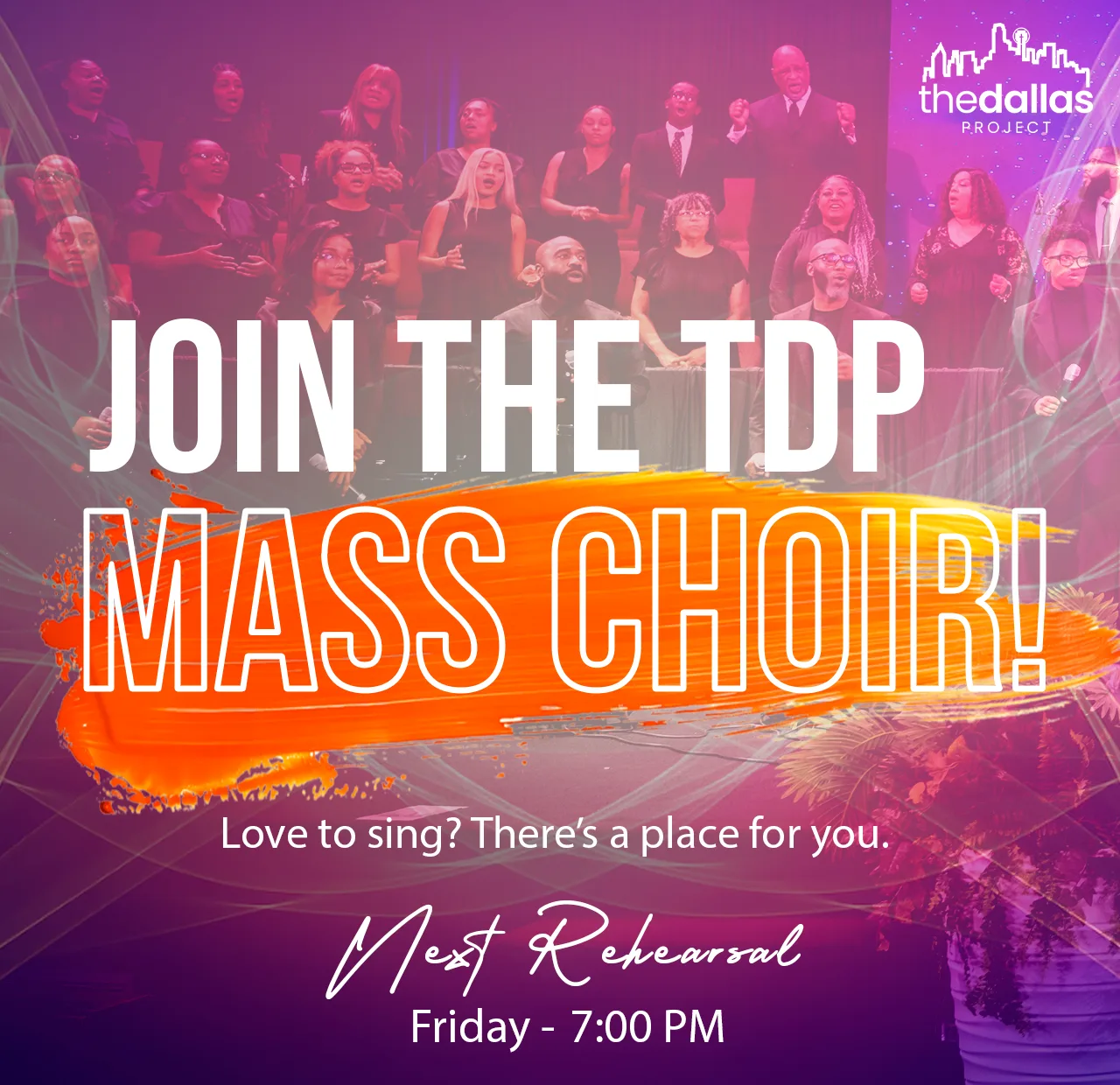 Join the TDP Mass Choir
