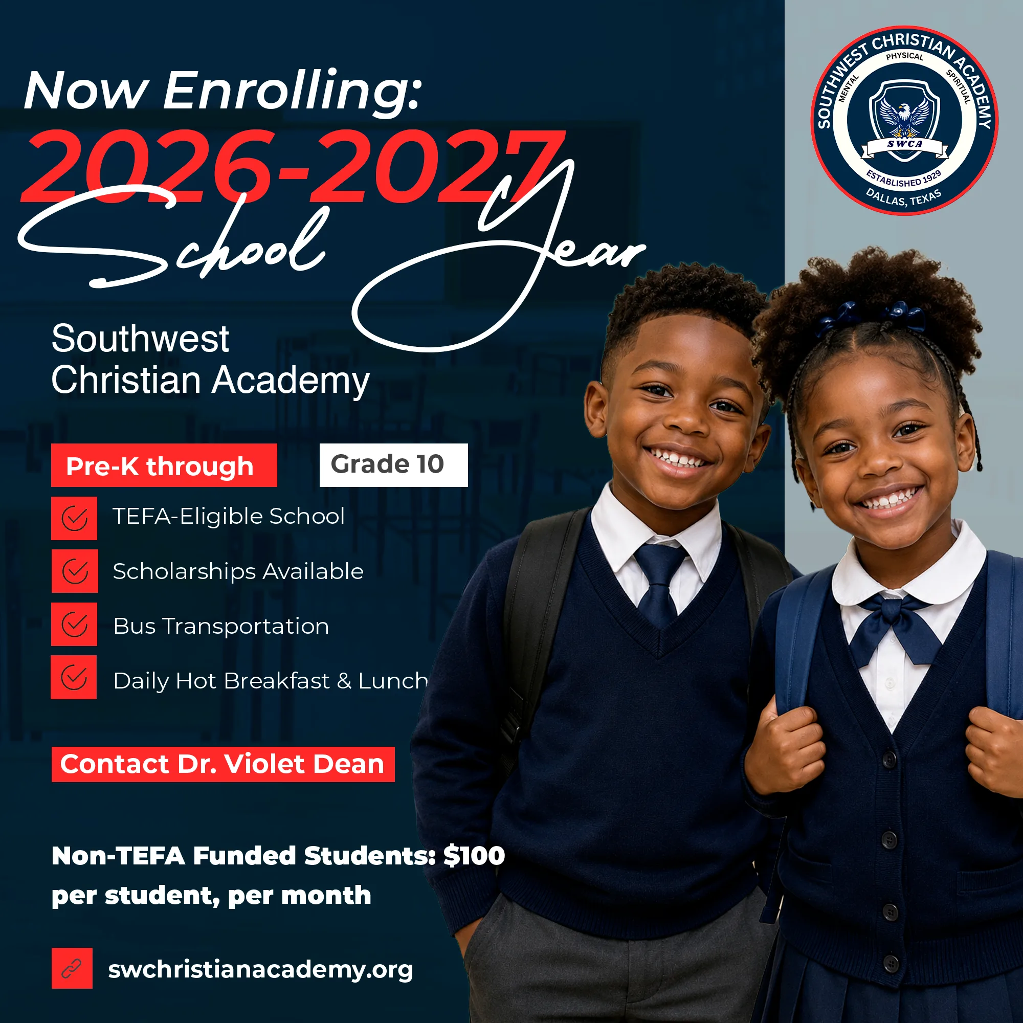 Now Enrolling