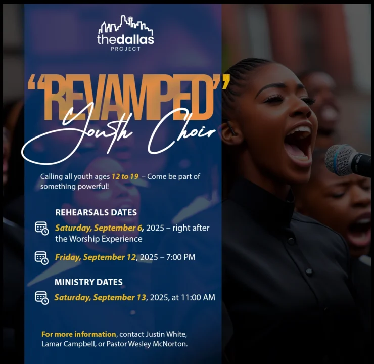 Revamped Youth Choir Rehearsal – September 12